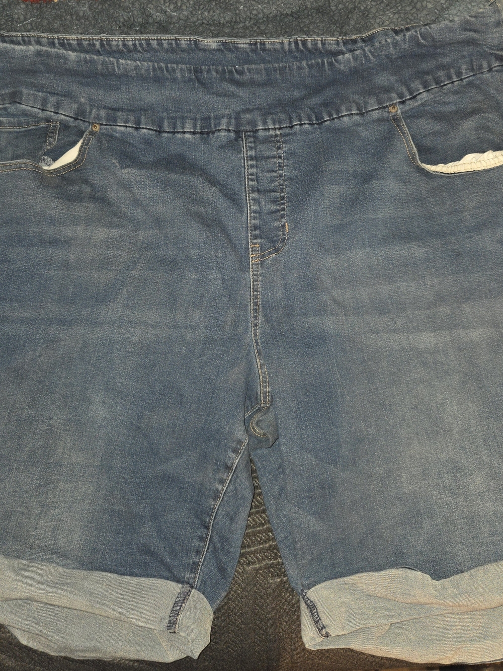 Classic Women's Blue Denim Shorts